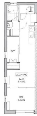 PRATIQUE西荻窪 間取り