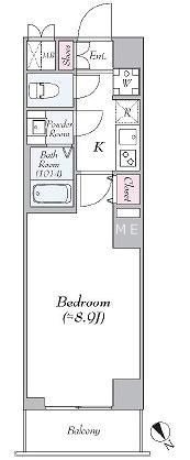 グロウズ西荻窪　GROWS西荻窪   間取り