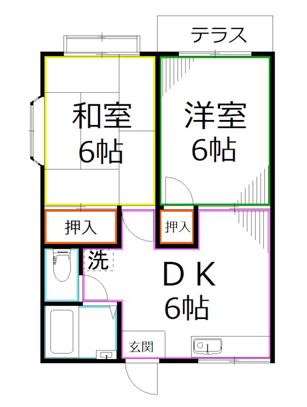 エース一里塚 間取り