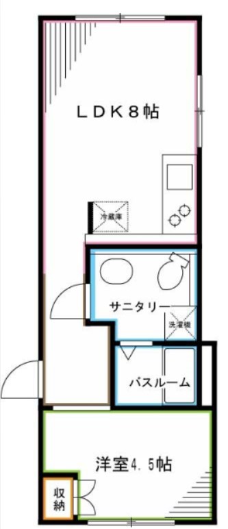 SOU西荻窪  間取り