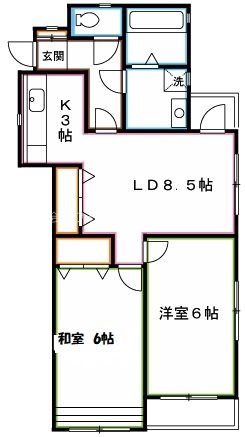 シャトーベリョーザ 間取り