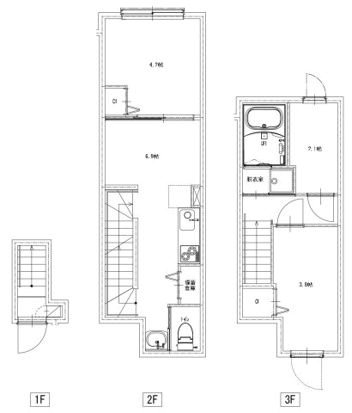 ソルナクレイシア荻窪Ⅲ 間取り