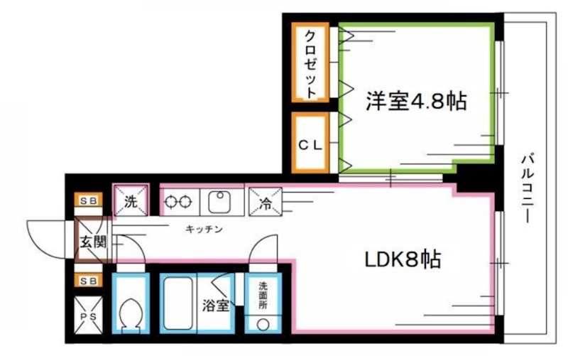 SEASON　COURT    間取り