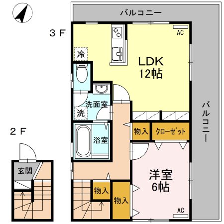 プラッツ笹塚 間取り