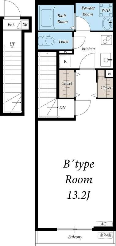 リブリ・ガーデン国立 間取り
