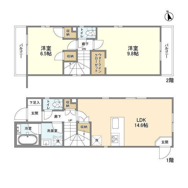 プラムガーデン関根 間取り