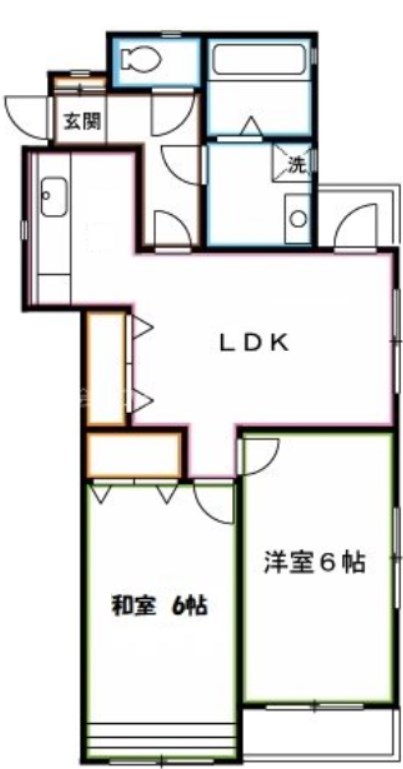 シャトーベリョーザ 間取り
