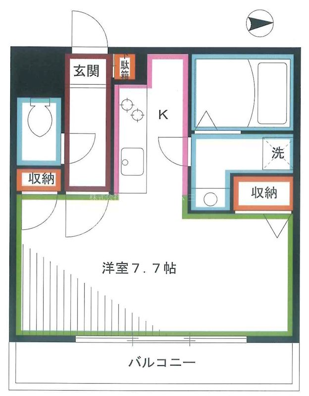 ル・ボワ武蔵境 間取り