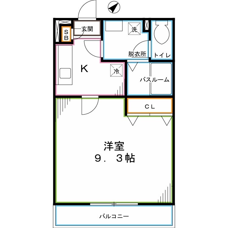 リブリ・El Vita 間取り