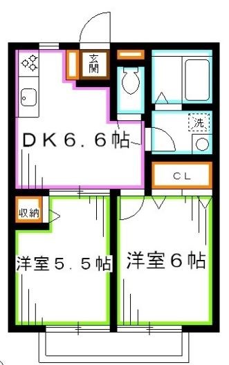 ケート井の頭  間取り