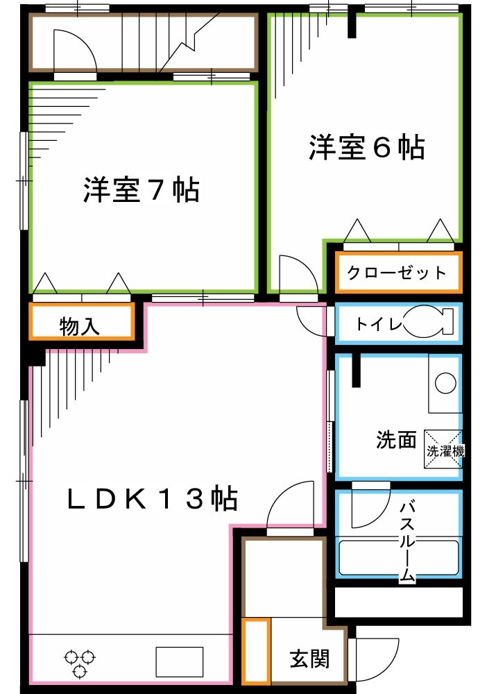 アーク西荻  間取り