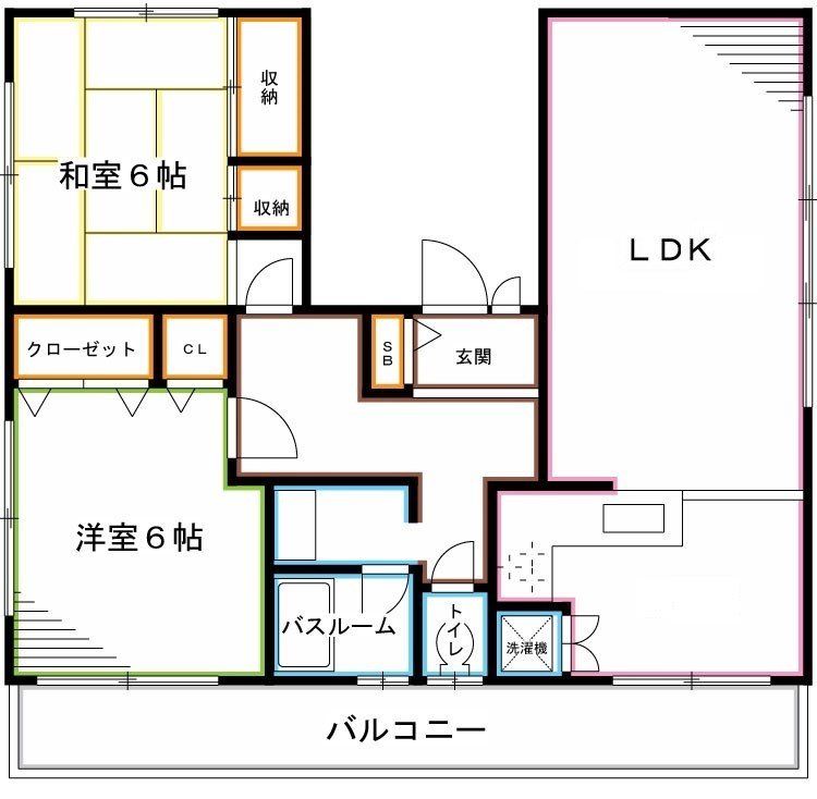 シャルム荻窪 間取り