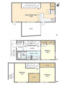 リオブラド井の頭  間取り