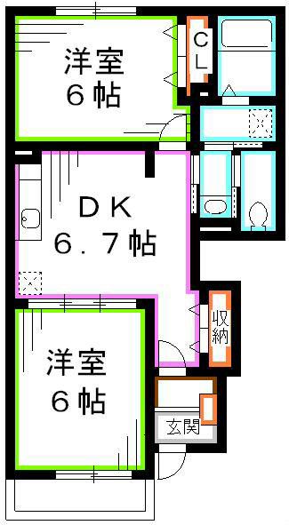 ブルーム　 間取り