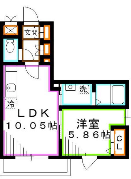 ナチュール浜田山 間取り