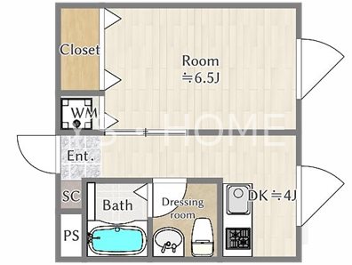 ensoleille 間取り