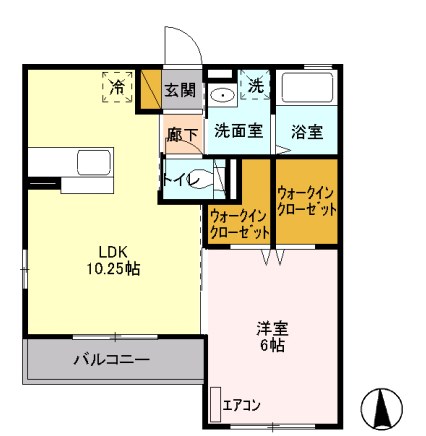 クレール上高井戸 間取り