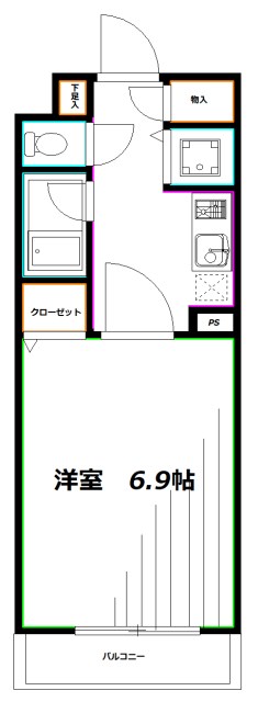 エスコート西荻窪 間取り