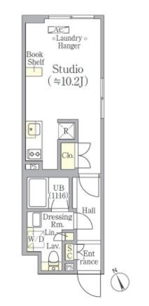 OZIO西荻窪Ⅱ  間取り