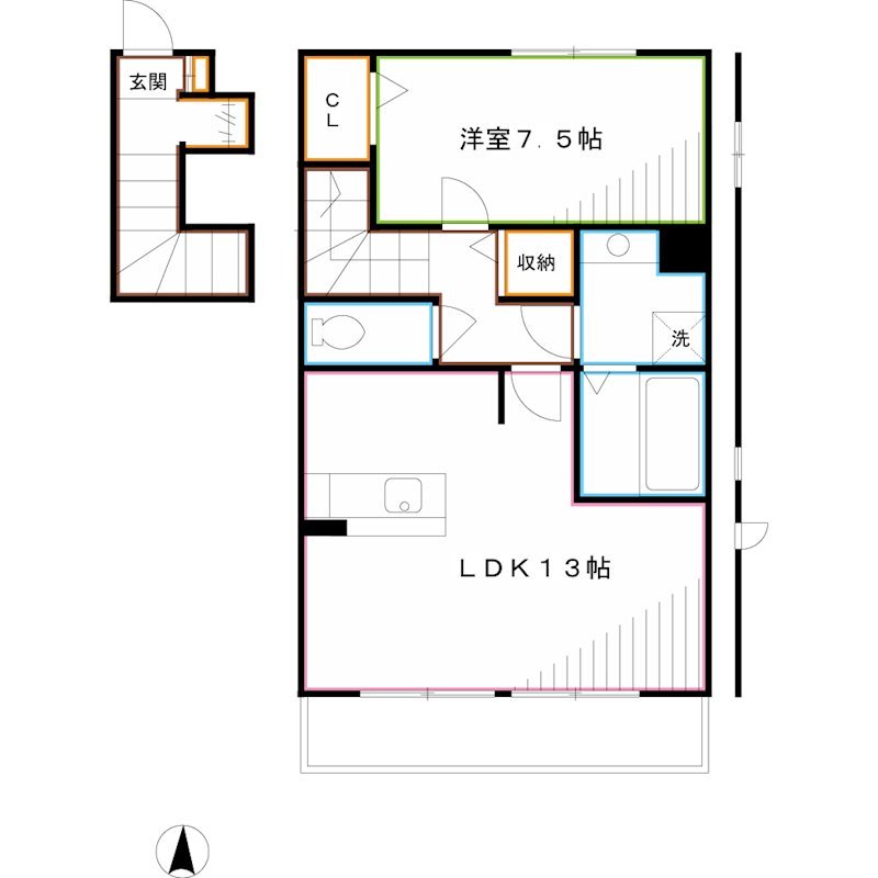 パナックスⅡ 間取り