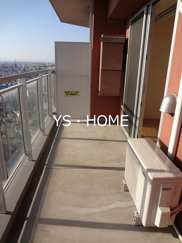 ユニゾンタワー  ベランダ