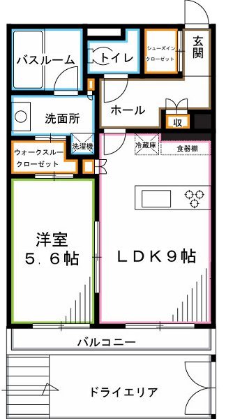 ロワール西荻北 間取り