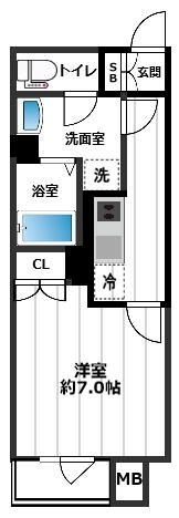 イアース新宿中井 間取り