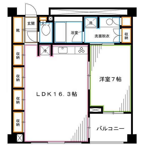 ガーデンコートT 間取り