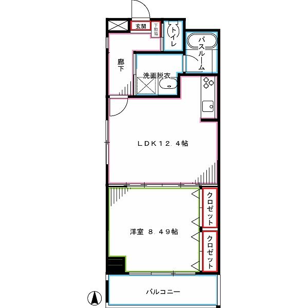 RESIDENCE　SATSUMA  間取り