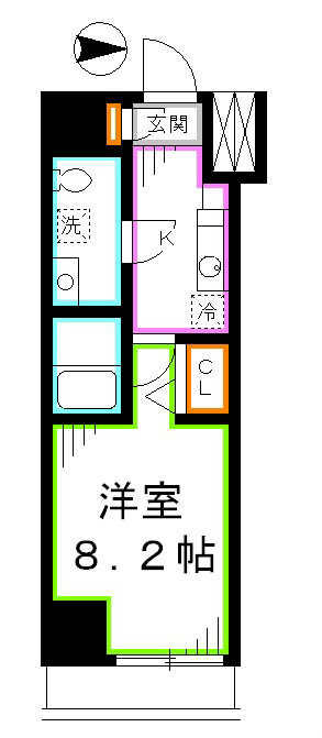 メインステージ武蔵関駅前Ⅱ 間取り