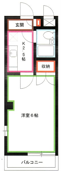 エスペランサ武蔵野 間取り