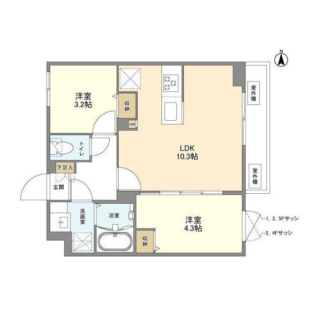 ウェルスクエア新高円寺 間取り