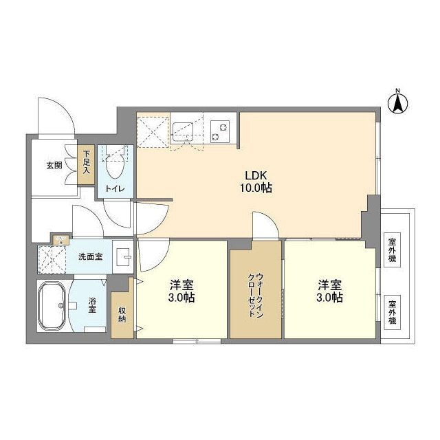 ウェルスクエア新高円寺 間取り
