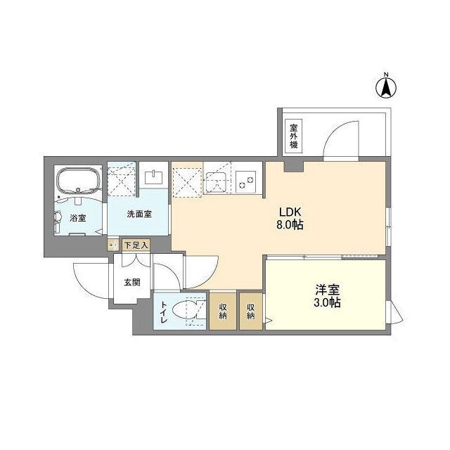 ウェルスクエア新高円寺  間取り