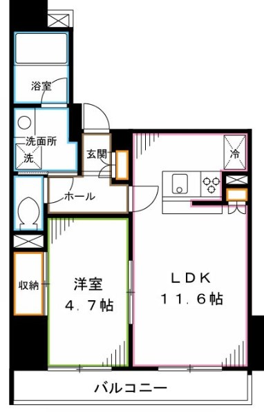ブライズ方南町 間取り