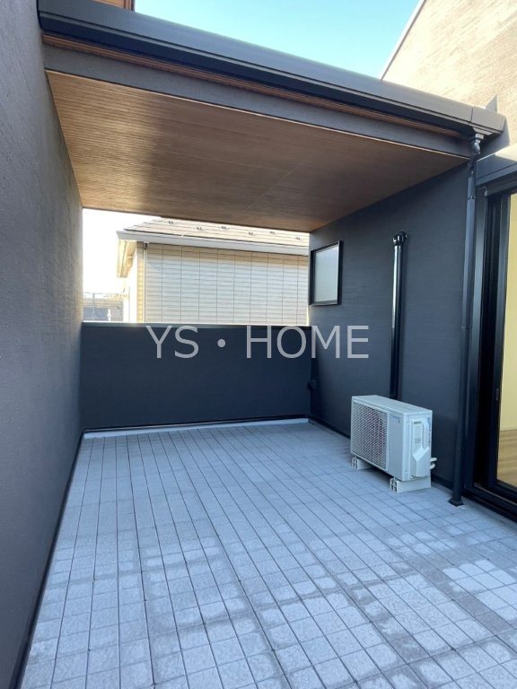 三鷹市井の頭3丁目長屋 ベランダ