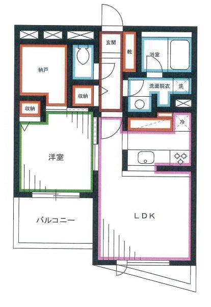 アプリーレ南荻窪 間取り