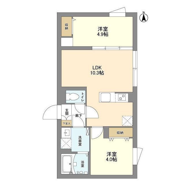ウェルスクエア中野坂上 間取り