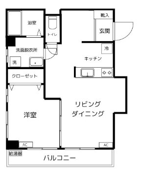 フォトナ新井薬師前（旧小久保マンション） 間取り