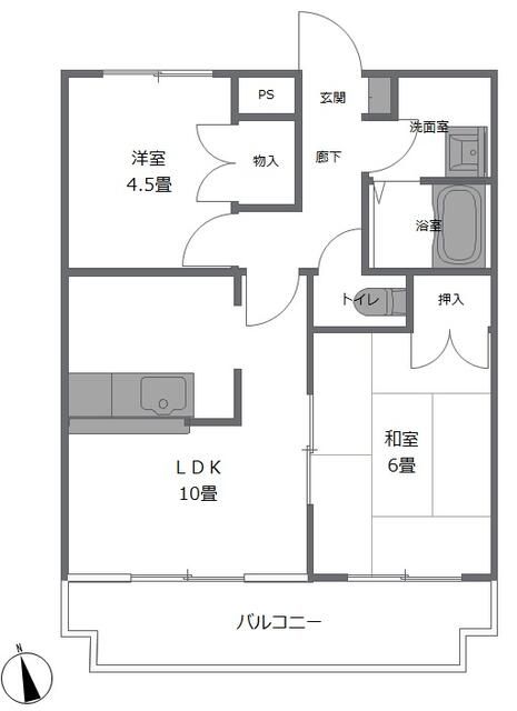 ホーリーランド貫南 間取り