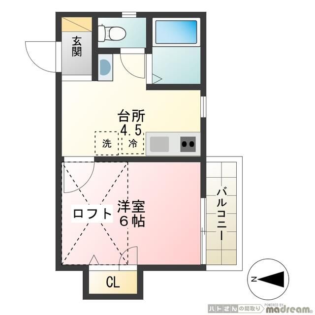 エヴァグリーン平野 間取り