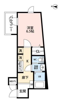 Benoit NAKANO（ブノワナカノ） 間取り