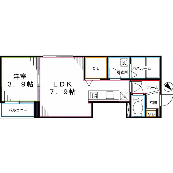 カサート国立 間取り