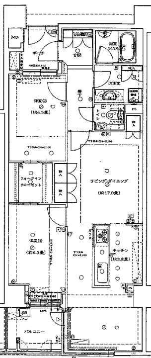 グローリオ吉祥寺本町  間取り