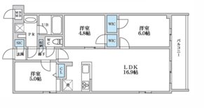 Ｓ－ＲＥＳＩＤＥＮＣＥ富士見ヶ丘ａｆｆｏｒｄ  間取り