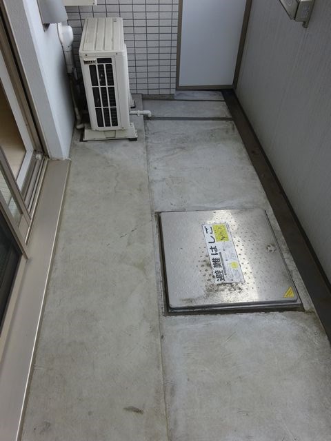 フェリーチェ国立 ベランダ