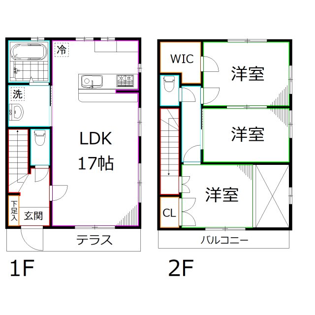 ルミエール国立 間取り