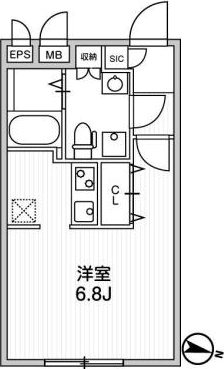 quador中野（クアドール） 間取り