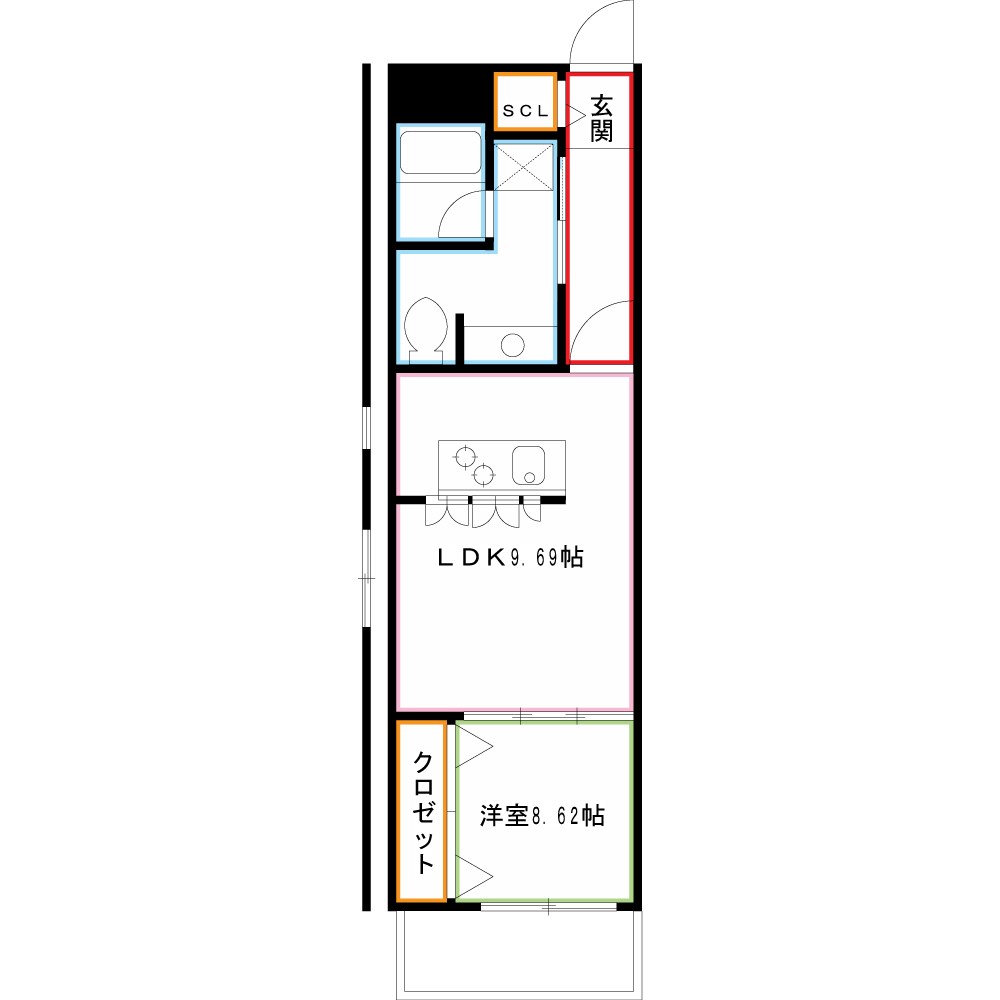 HUGO HOUSE 間取り