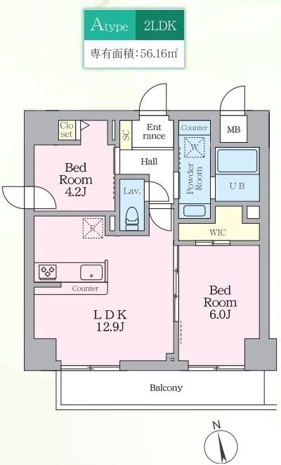 アルフィーネ桜上水 間取り